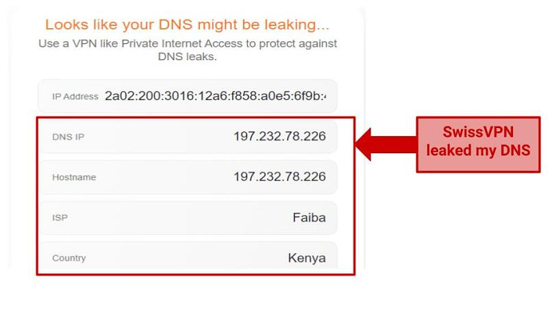 Security — Basic Protection with Some Failures