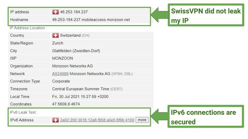 Security — Basic Protection with Some Failures
