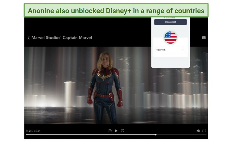 Unblocked: Netflix US, Disney+