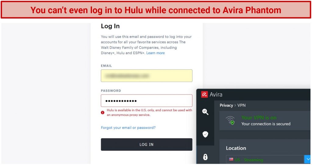 Doesn’t Work With: Hulu, BBC iPlayer, and Disney+