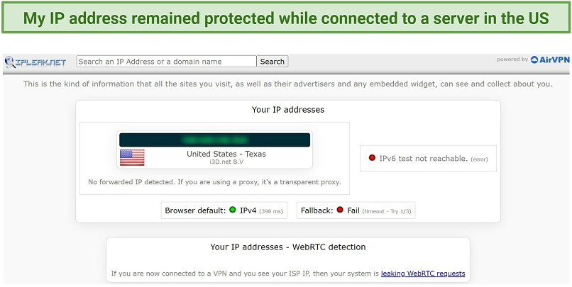 DNS leak protection