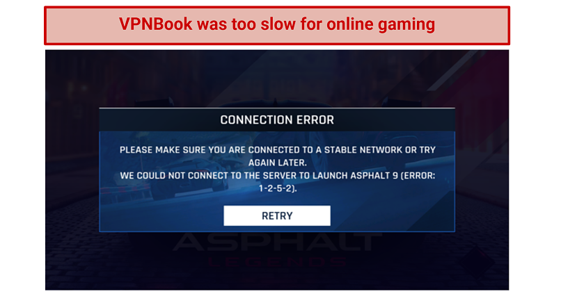 Are VPNBook’s Speeds Fast Enough for Gaming? No