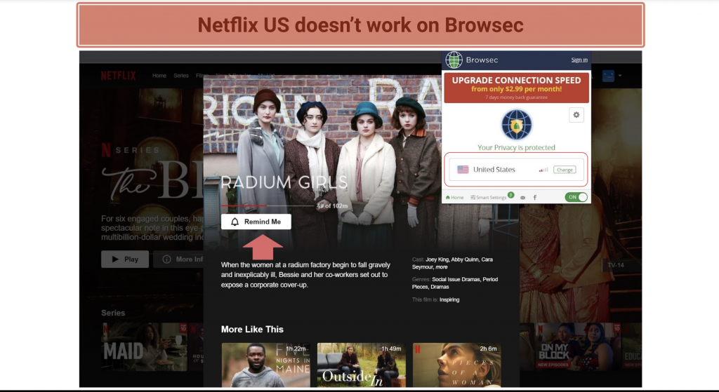 Doesn’t Work With: HBO Max, Disney+ and Amazon Prime Video
