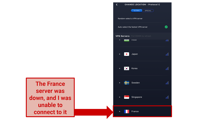 Server Network — Spreads Across Several Countries