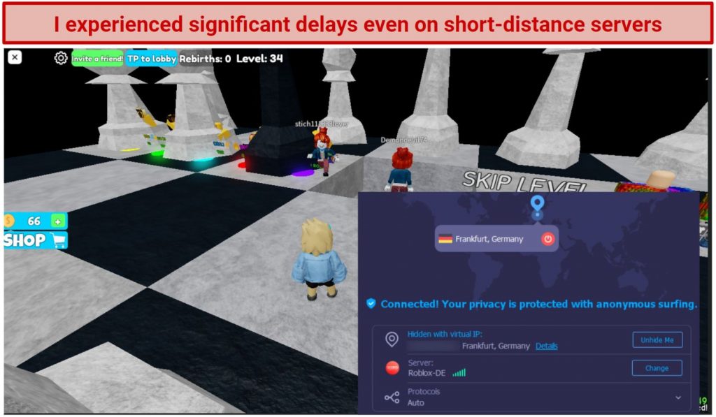 Gaming — Too Much Lag on Most servers