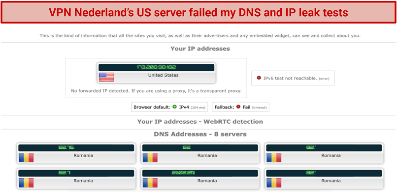 IP, DNS, WebRTC, and IPv6 Leaks