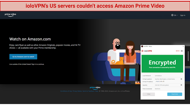 Doesn’t Work With: Hulu and Amazon Prime Video